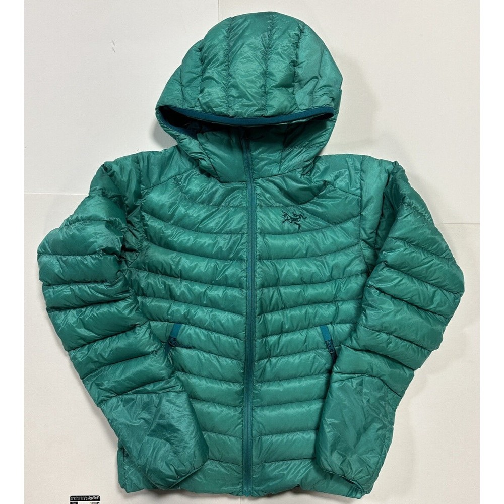 Arcteryx Cerium LT Hoody Down Puffer Jacket Mint/Teal Size S Womens